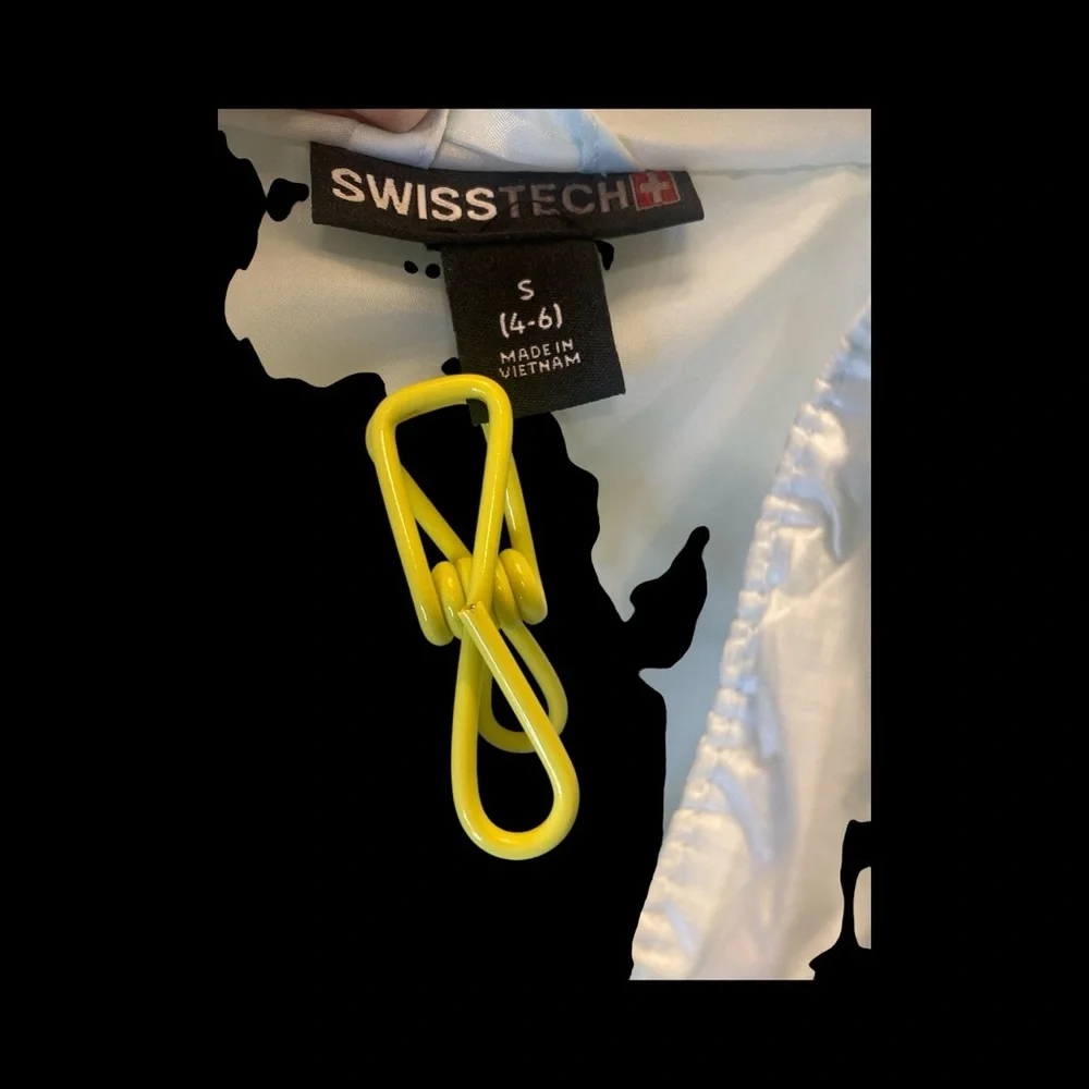 Swiss Tech Icy Mint Puffer Coat Jacket NWOT Women’s Size S (4–6) - Picture 6 of 10